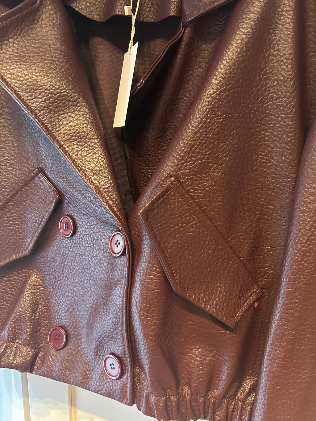 CHAQUETA BURDEOS