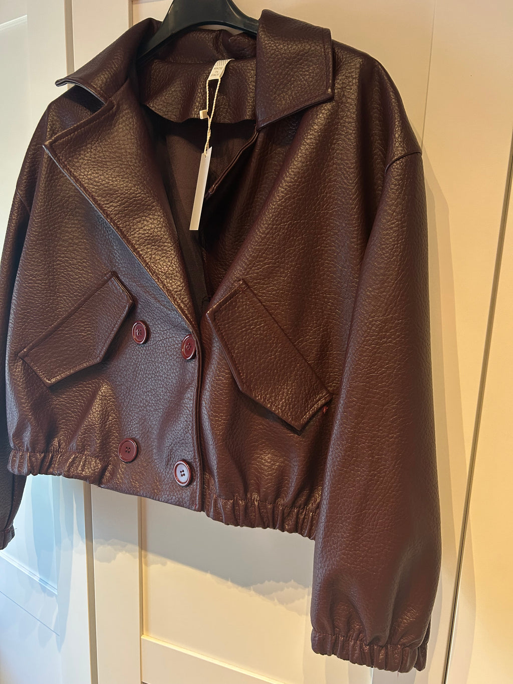 CHAQUETA BURDEOS