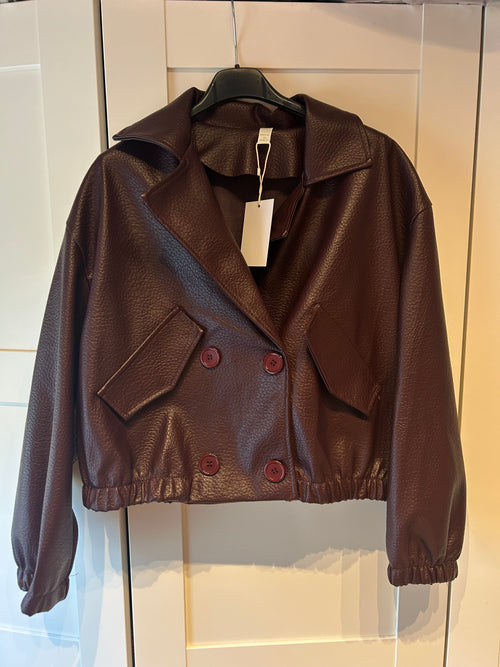 CHAQUETA BURDEOS
