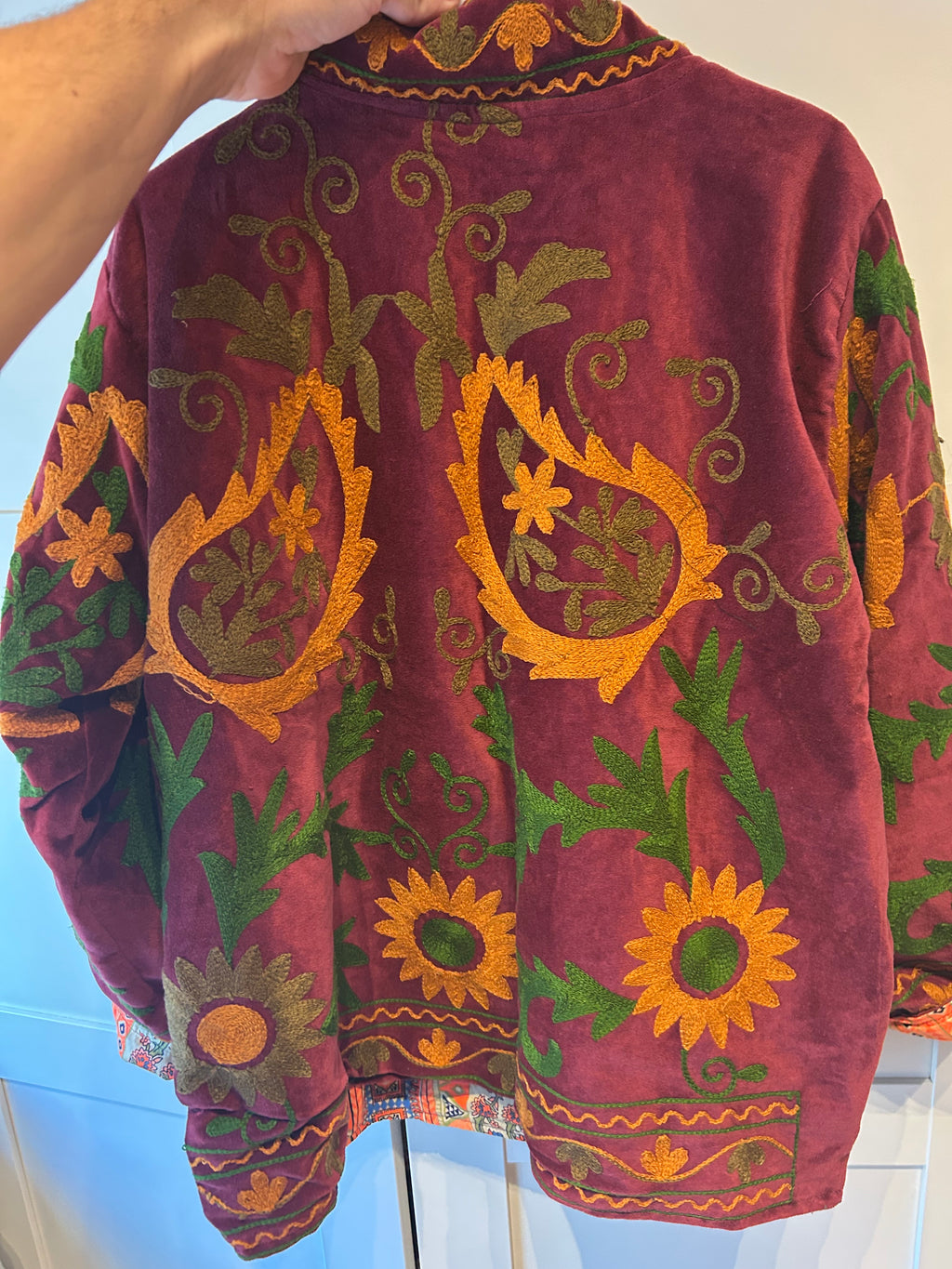 CHAQUETA TERCIOPELO