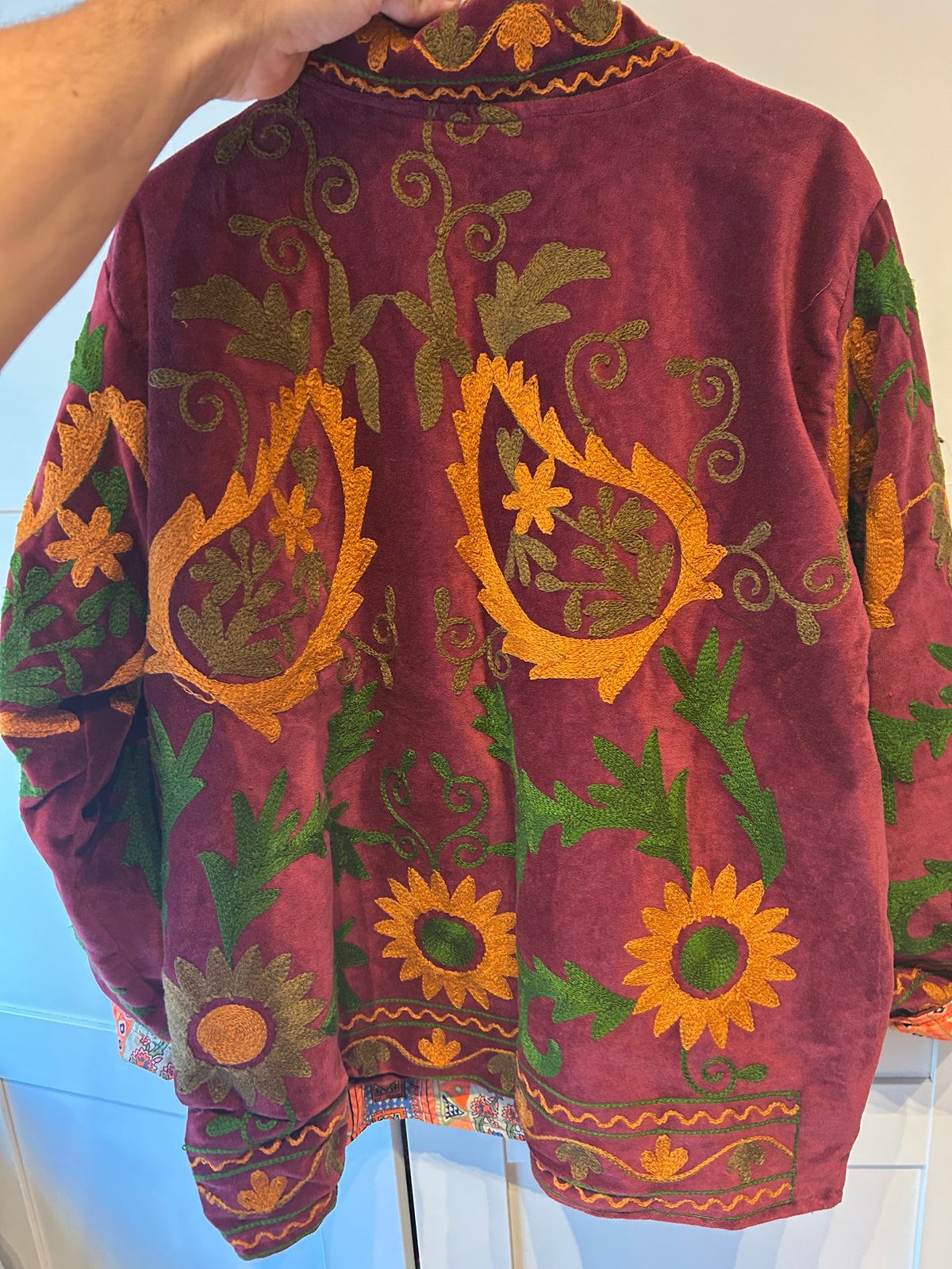 CHAQUETA TERCIOPELO
